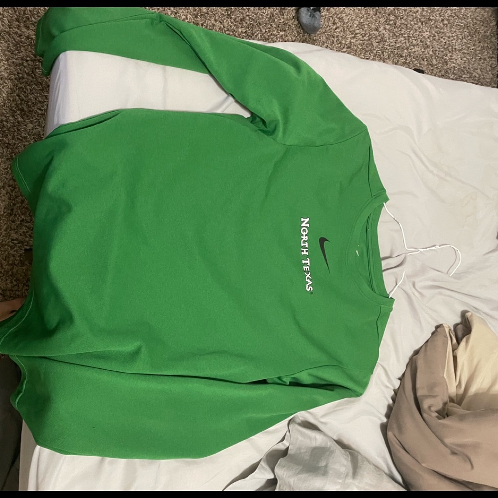University of North Texas Nike dry fit long sleeve tshirt. Great condition.